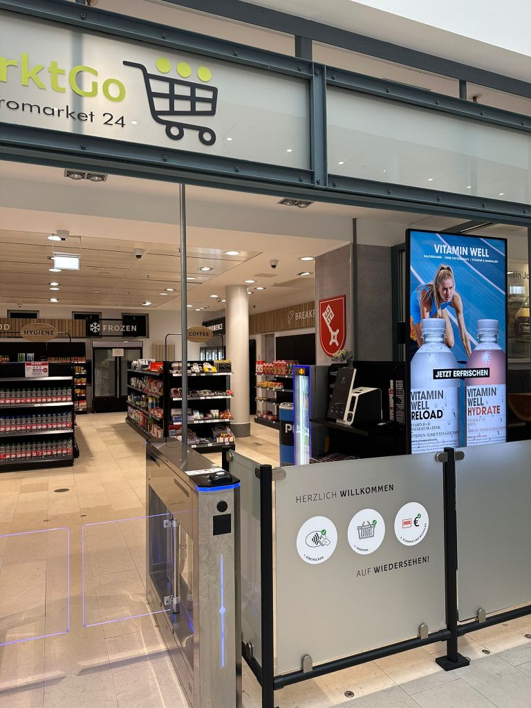 Ladenbereich im Einkaufszentrum